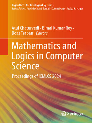 cover image of Mathematics and Logics in Computer Science